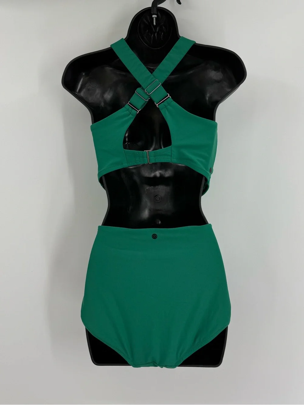 CALIA Sculpt Swim Top & Power Sculpt Mid Rise Bottom Set | Watermelon | Medium
